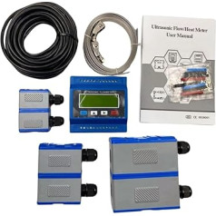 TUF-2000M Wasserdurchflussmesser TS-2 (DN15~DN100) TM-1 TL-1-HT (-30~160℃) Hochtemperatur-Ultraschallsensor Digitaler Flüssigkeitsdurchflussmesser, Genaue Messungen (Host plus TL-1)