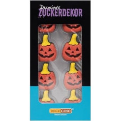 DECOCINO Тыквы (8 шт.) ручной работы - россыпь украшений для кексов, маффинов и тортов. Кровь является частью Хэллоуина, поэтому также идеально по