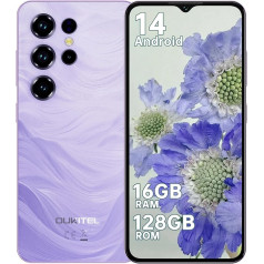 OUKITEL C2 смартфон без контракта - 16 ГБ + 128 ГБ /1 ТБ Мобильный телефон дешевые Android 14, 6,52 дюйма Мобильный телефон без контракта, 5000 мАч аккумулятор