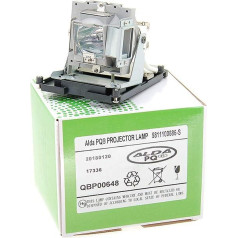 Alda PQ Premium, лампа для проектора 5811100686-S / PRM25-LAMP для проекторов BENQ MP735 PROMETHEAN PRM25 VIVITEK D-859, D-925TX, D-927TW, D-935VX, D-940DX, D-940VX, D-945VX, лампа с корпусом