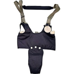 Шлейка для обучения ребенка, регулируемая и безопасная для прогулок, удобная и дышащая поддержка, идеально подходит для 6-24 месяцев, проста 