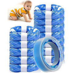 Упаковка из 13 кассет для наполнения контейнеров для подгузников (13 пакетов и 1 кассета для наполнения), 4,5 м Пленка для наполнения контейнер