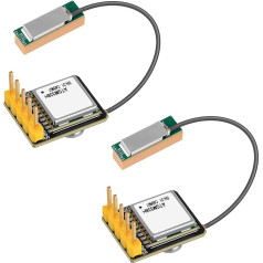 2pcs ATGM336H GPS модуль GPS и BD двойной режим спутникового позиционирования навигатор с антенной для Arduino