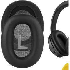 Geekria QuickFit белковая кожа замена ушные вкладыши для Mpow H12 наушники ушные вкладыши, гарнитура ушные вкладыши, ушные чашки ремонт частей (черный