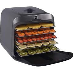 Maxxo Infra Dry+ Инфракрасный дегидратор из нержавеющей стали мощностью 500 Вт для сушеного мяса Вяленые фрукты Кожаные фрукты Сушилка для мяса