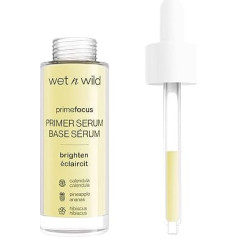 Wet n Wild Prime Focus Facial Serum Primer Makeup Extending, Hydrating Face Skin Care Product, Reduces Fine Lines and Wrinkles, for Repairing Dry Skin, Retinol Alternative