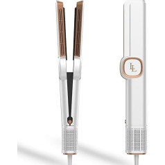 Воздушный выпрямитель для волос, LARGOLASH Ion Air Straightener, от мокрого к сухому, без нагревательных пластин, без повреждения теплом, выпрямление воз