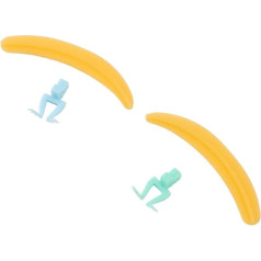 Wimpernabscheider -Werkzeug Gummi -Wimpern -Verlängerungs -Separator Schönheitssalon Gelb gelb