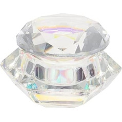 Nagelbecher Mit Deckel Aus Hochwertigem Glas Flüssigkeitsbehälter Für Nagelkunst Leicht Und Praktisch Für Professionellen Und Privaten Gebrauch