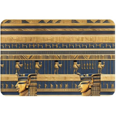 DLXW Толстый Нескользящий Фланелевый Коврик Многоцелевой Крытый Открытый Ковер Передней Двери Кухни Ванной Прочный и Легко Чистый Египетск