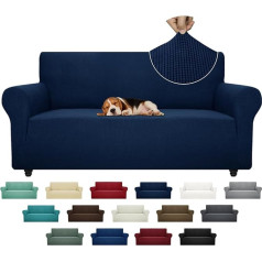Znsayotx 1 шт. стрейч диван чехол жаккард диван слипхол (темно-синий, диван)