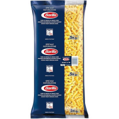 Barilla Макароны из твердых сортов пшеницы Fusilli n. 98 - упаковка из 1 (1 x 5 кг)