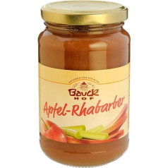 Bauck Organic Яблочно-ревеневое пюре, 360 г