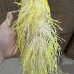 Смешивание двух цветов, боа из страусиных перьев, 6-слойное, 10-слойное, мягкий шарф из перьев для свадебной одежды, платья, шали, украшения, ш