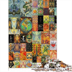 Таро Арт Пазлы для взрослых и детей 1000 штук Пазлы для взрослых Деревянный пазл Устойчивый пазл для взрослых Лучший подарок для взрослых и д