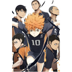 Японское аниме Haikyuu!!! Настенный арт-плакат, пазл 1000 деталей, игрушка для взрослых, игра на декомпрессию, Xq418Zy, 50 x 70 см