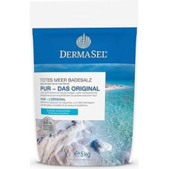 DERMASEL® Чистая соль для ванн Мертвого моря | Оригинал (1 x 5 кг)