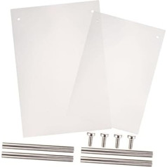 2Stücke Nagelspitze Anzeigetafel Acryl Nagelkunst Display Board Für Nagelsalons Und Großes Nagelfarbeplatten Für Nagelkunst Präsentationen