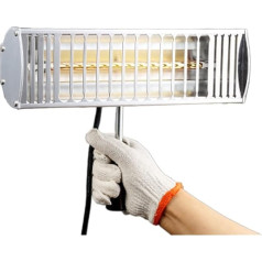 Lacktrocknungslampe， 1000W Farbe Härtungslampe Filter Solarfolie Fahrzeugkörper Spray Trocknung Infrarotheizung Auto Light Wave Tragbare Handheld Auspuff
