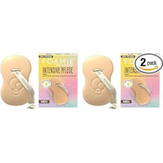 Foamie 3in1 Conditioner für alle Haartypen, Pflegespülung mit Olivenöl, Shea & Kakaobutter, Haarmaske, Balsam & Leave-in-Spülung für leicht kämmbares Haar, 45g (Packung mit 2)