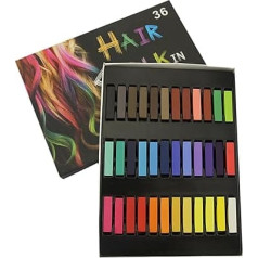 WOONEKY 1 waschbares Haarfärbemittel wachsmalstifte temporäre Haarkreide Colorful