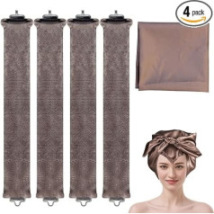 Ночные палочки для выдувания волос, бигуди для длинных волос, мягкие бархатные атласные бигуди с шарфом для объема и выдувания волос