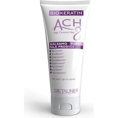 Biokeratin ACH8 Silk Prodige Бальзам с 8 эффектами 200 мл Питательный, смягчающий, распутывающий, с маслом арганы и какао Dietalinea
