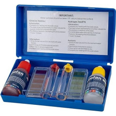 Набор для тестирования pH и хлора в бассейне | Уход за бассейном | Включает все необходимое