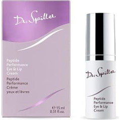 Dr. Spiller Peptide Performance Eye & Lip Cream | Укрепляет контуры | Предотвращает преждевременное старение кожи | Уход за кожей вокруг глаз и губ | 15 мл