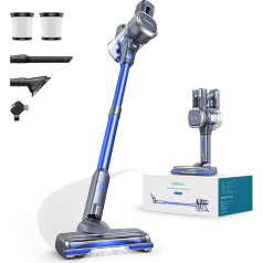 Аккумуляторный пылесос Lubluelu, время работы 50 минут, беспроводная мощность всасывания, отдельно стоящий аккумуляторный пылесос 25,9 В, 120 000 об/