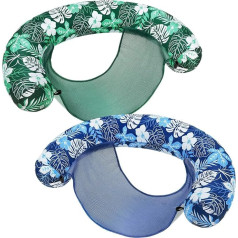 WERNNSAI 2 шт. надувной водный гамак воздушный матрас бассейн бассейн лапша кресло с пряжкой кольцо плавающая шина для взрослых летний бассейн 