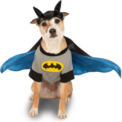 Rubie's Official DC Batman Pet Dog Costume, Big Dog Size: XX-Large От шеи до хвоста 36 дюймов, грудь 32 дюйма