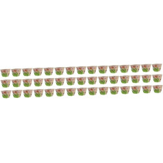 Warmhm 5 комплектов растений стартер горшки рассады стартер прорастания лоток беспочвенный плантатор крытый с дренажем цветы начиная посадк