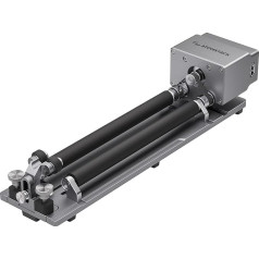 ATOMSTACK R6 Ролик патрона лазерного токарного станка для нестандартных объектов, сферических и цилиндрических объектов