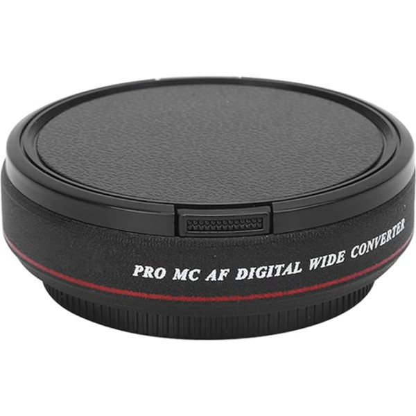 Широкоугольный фильтр для объектива, 62 мм 0.45X Ультра тонкий широкоугольный фильтр для объектива диаметром 62 мм для зеркальных фотоаппарат