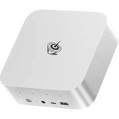 Beelink Mini PC SER9, AMD Ryzen 9 AI HX 370 (12C/24T до 5.1GHz), 64GB LPDDR5X 2TB PCIe4.0 SSD Mini Gaming PC, 4K Triple Display, HDMI/DP/USB4.0, 2.5G RJ45/WiFi 6/BT5.2