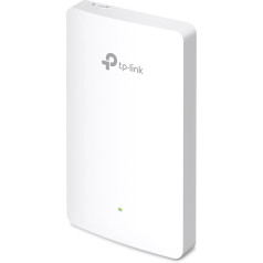 TP-Link EAP615-Wall AX1800 Двухдиапазонная точка доступа Wi-Fi 6, 4 гигабитных порта, 802.3af/at PoE, один порт поддерживает PoE OUT (макс. 13 Вт), Omada SDN