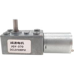JMVLVLOA ZGY370 червячный мотор-редуктор JGY370 4632 DC 6V 12V 24V высокий крутящий момент червячный реверсивный турбо металл зубчатый редуктор (2rpm, 24V)