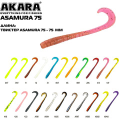 Silikona māneklis AKARA SOFTTAIL «Asamura»