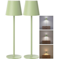 Беспроводная настольная лампа JACKYLED, 3 высоты, регулируемая, настольная лампа на аккумуляторе 5000 мАч, светодиодная подсветка 3 цветов, сенсо