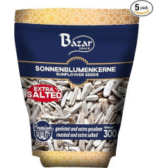 Meinbazar Семена подсолнечника экстра соленые и обжаренные в чаше Семена подсолнечника 250 г упаковка из 3 штук