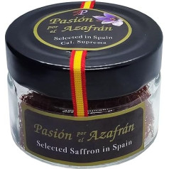 Испанский шафран для гурманов первого качества (категория I ISO 3632-2), нити отбираются вручную, максимальный аромат и вкус, 5 г