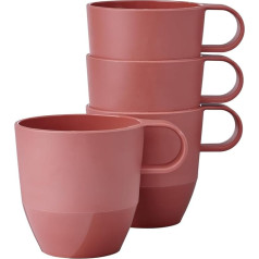 чашка для ручек silueta 300 мл 4 штуки - ярко-сиреневый