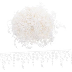 EXCEART Ретро Вышивка Кружева Cm Бахрома Отделка Декоративные Кружева Украшение Для Проектов