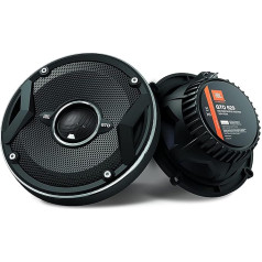 JBL Car GTO 629 6,5-дюймовые 2-полосные коаксиальные автомобильные аудиоколонки (пара) - черный