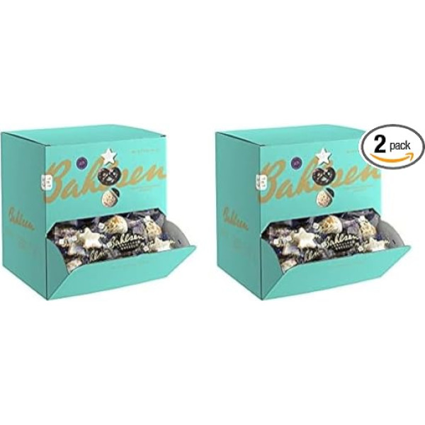 Зимняя смесь Bahlsen - с пряниками и звездами корицы - упаковка из 2 дозаторов - индивидуальная упаковка (1 x 1,03 кг)