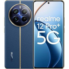 Смартфон Realme 12 Pro+ 5G 8 + 256 ГБ, камера Sony IMX890 OIS, 3-кратный оптический зум, чипсет Snapdragon 7s Gen 2, изогнутый дисплей 6,7 дюйма 120 Гц, зарядка SUPERVOOC 67 Вт, е