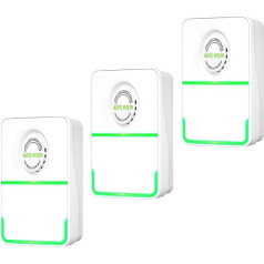 Culnflun 3 x Smart Power Saver, энергосберегающий блок питания, 90-250 В, энергосберегающее устройство, интеллектуальная энергосберегающая вилка, материа