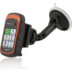 Автомобильный держатель на присоске Wicked Chili совместим с GPS Garmin eTrex, Dakota, Oregon, Approach, Astro, GPSMAP (Made in Germany) Black