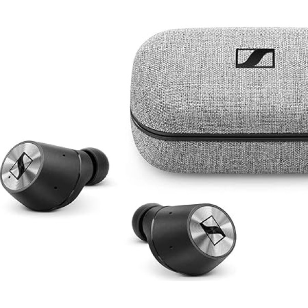 Беспроводные наушники Sennheiser MOMENTUM True Wireless In-Ear с сенсорным управлением, прозрачным корпусом и зарядным кейсом